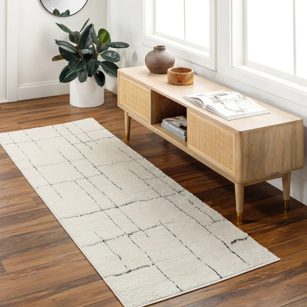 LIVABLISS Freud FEU-2300 Ivory Area Rug
