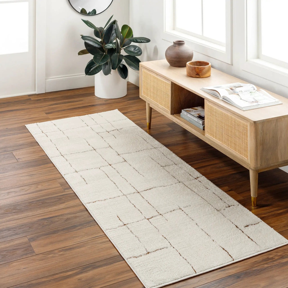 LIVABLISS Freud FEU-2310 Ivory Area Rug