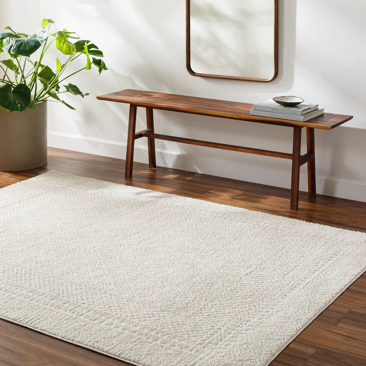 LIVABLISS Freud FEU-2321 Ivory Area Rug