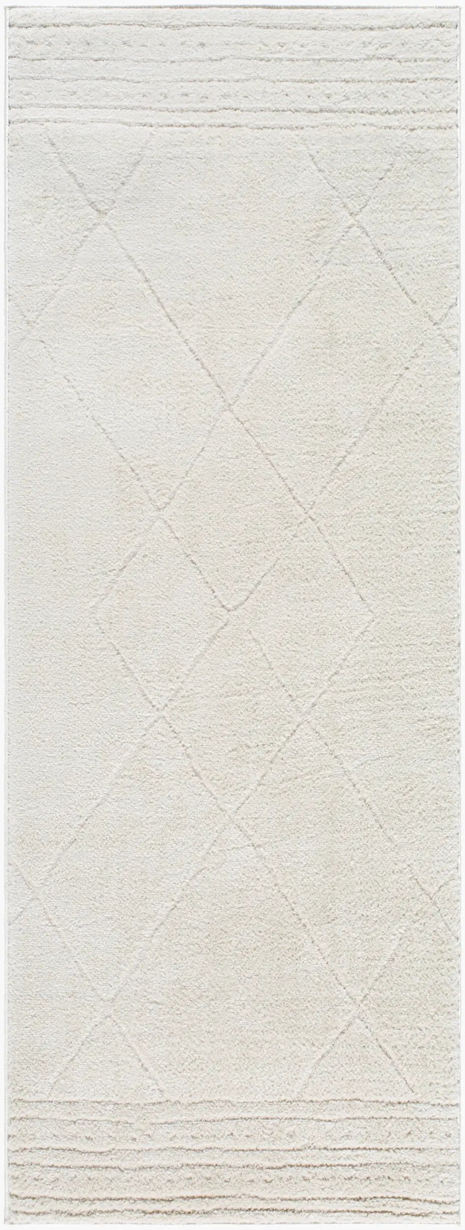 LIVABLISS Freud FEU-2324 Ivory Area Rug