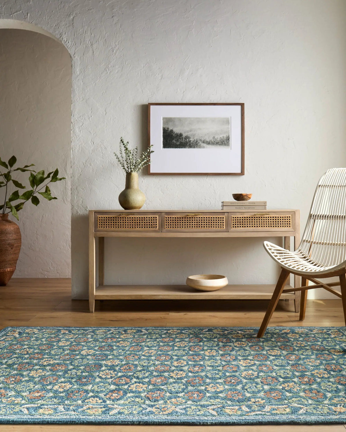 LIVABLISS Fairfax FFX-2304 Cerulean Area Rug
