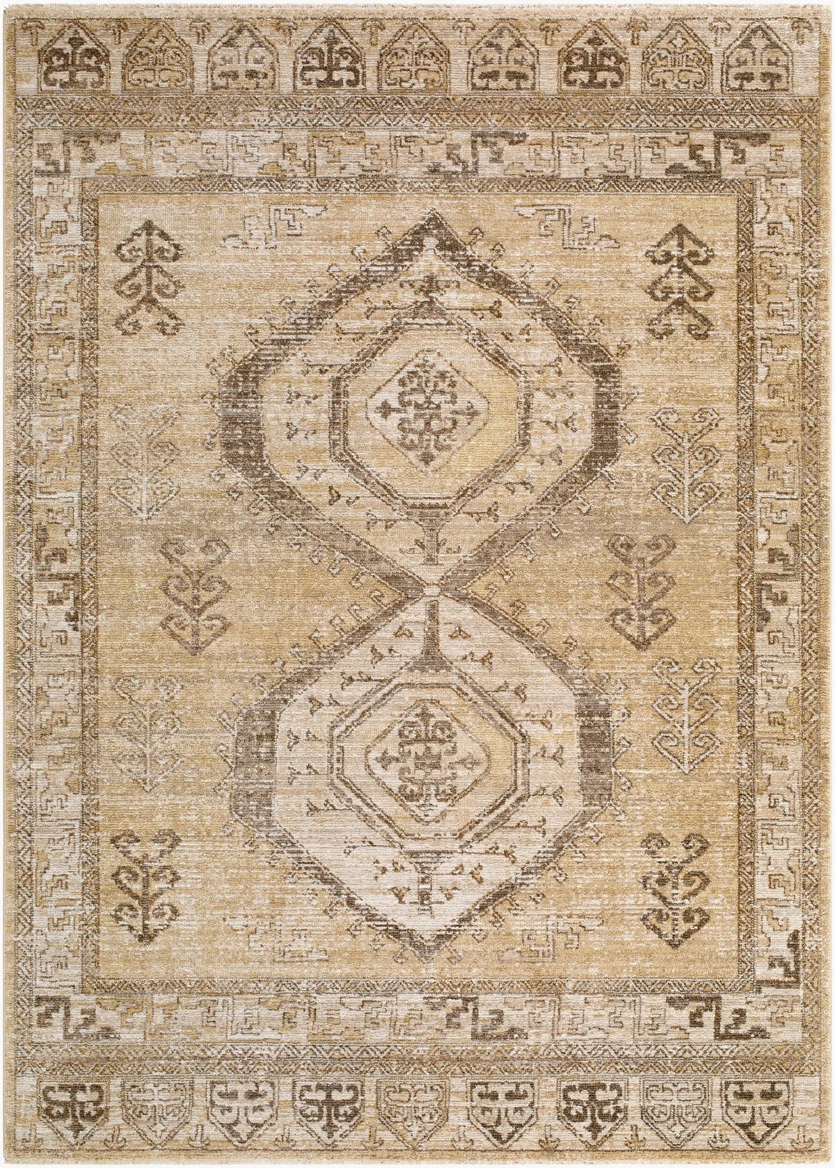 LIVABLISS Fifth Avenue FIF-2318 Taupe Area Rug