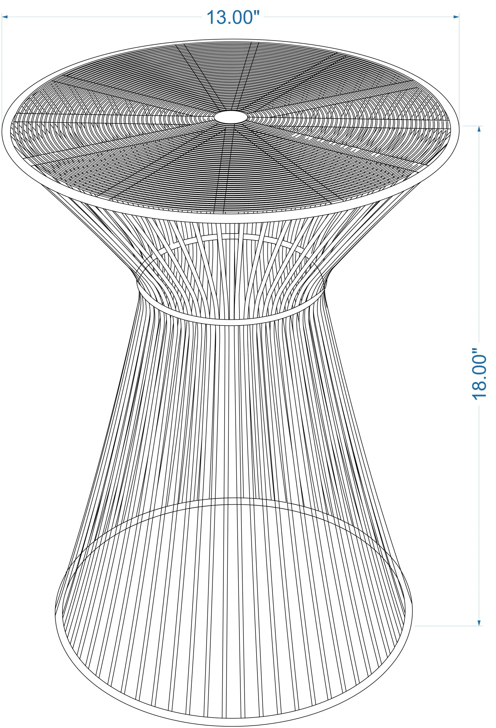 Livabliss Fife End Table Measurements