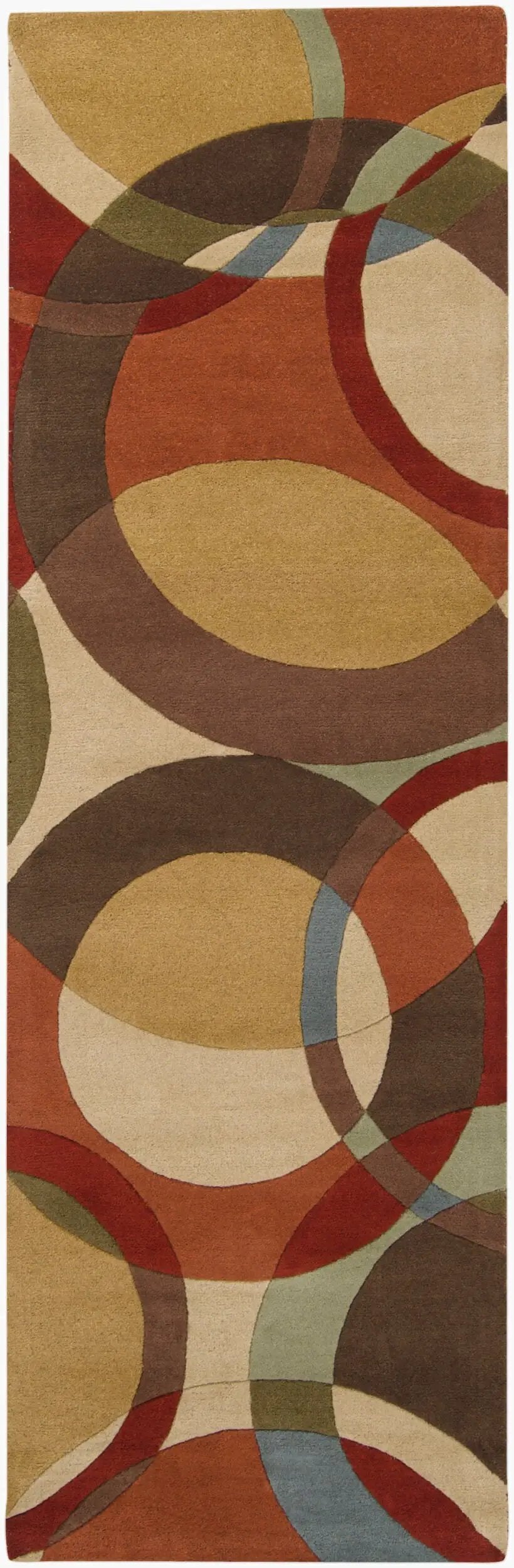 LIVABLISS Forum FM-7108 Dark-Brown Area Rug