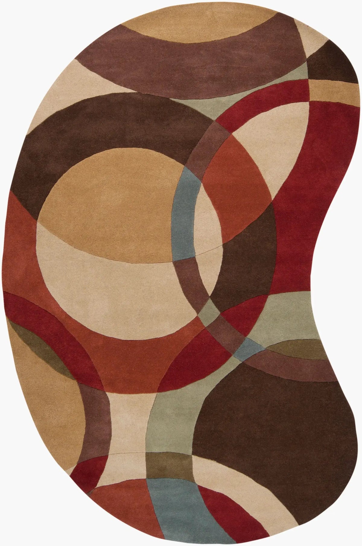 LIVABLISS Forum FM-7108 Dark-Brown Area Rug