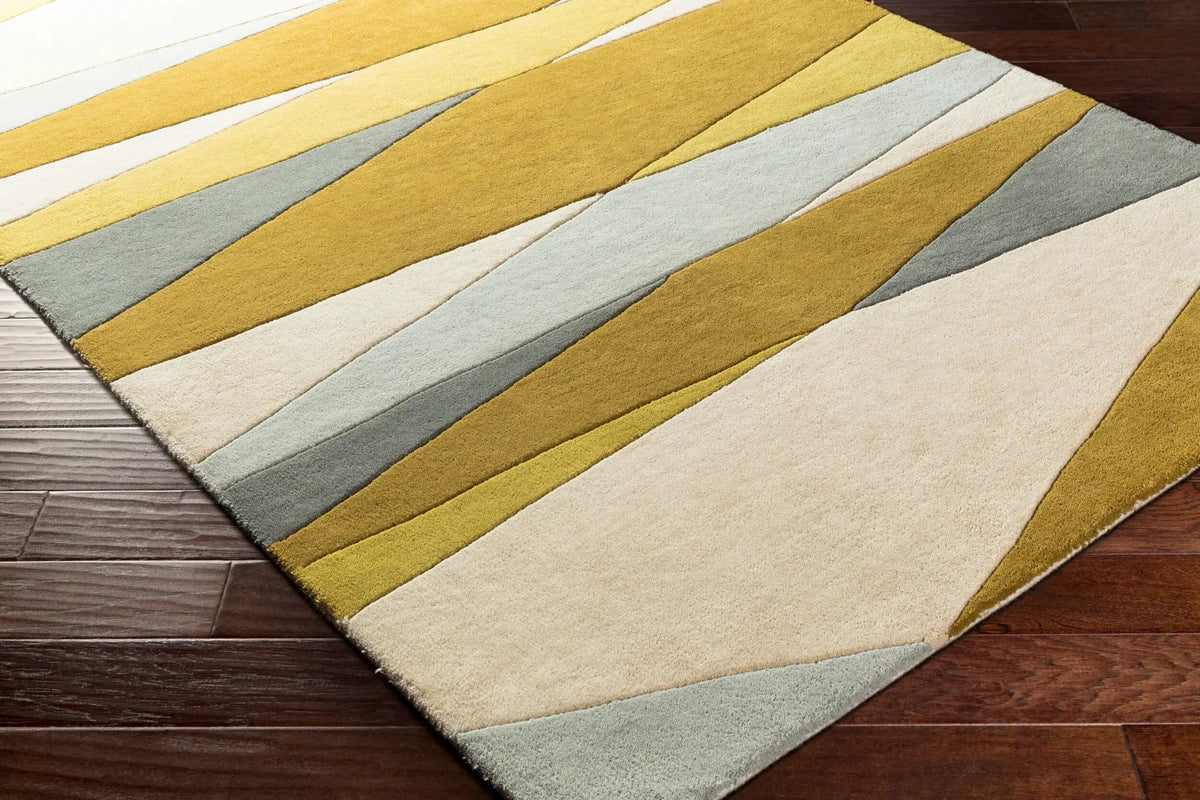 LIVABLISS Forum FM-7203 Yellow Area Rug