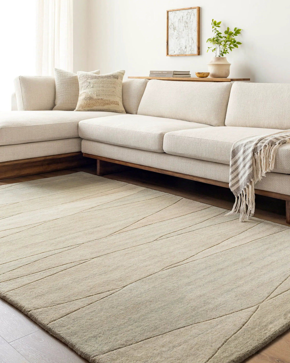 LIVABLISS Forum FM-7237 Beige Area Rug