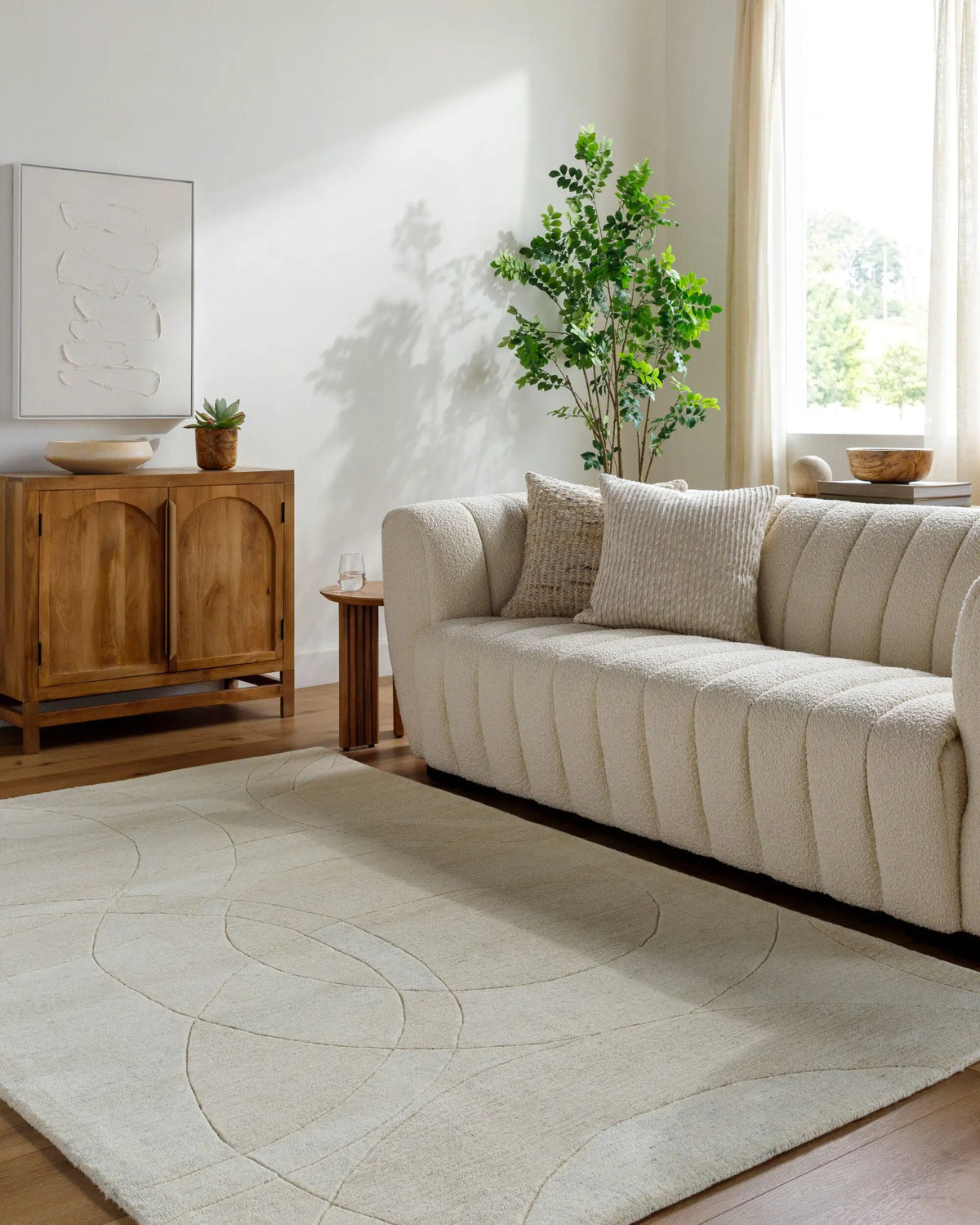 LIVABLISS Forum FM-7242 Ivory Area Rug