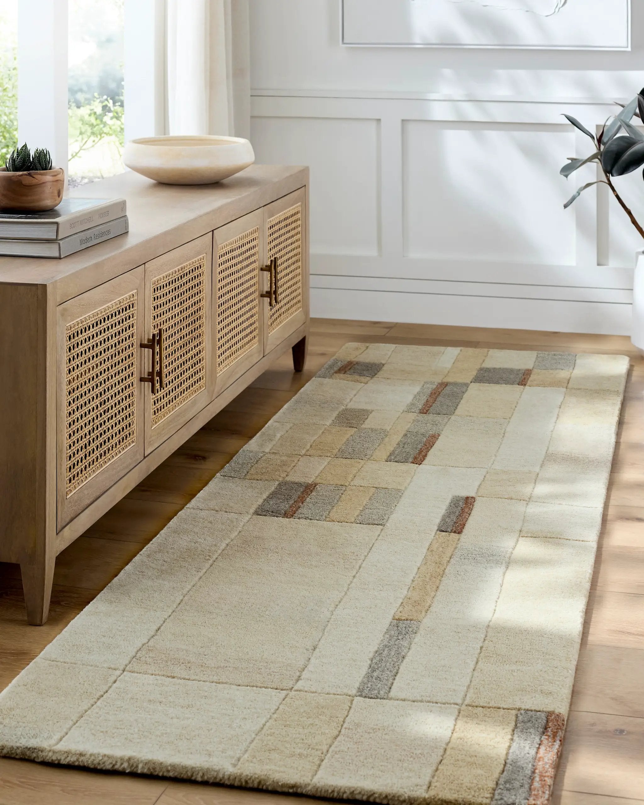 Forum FM-7247 Ivory Area Rug by LIVABLISS