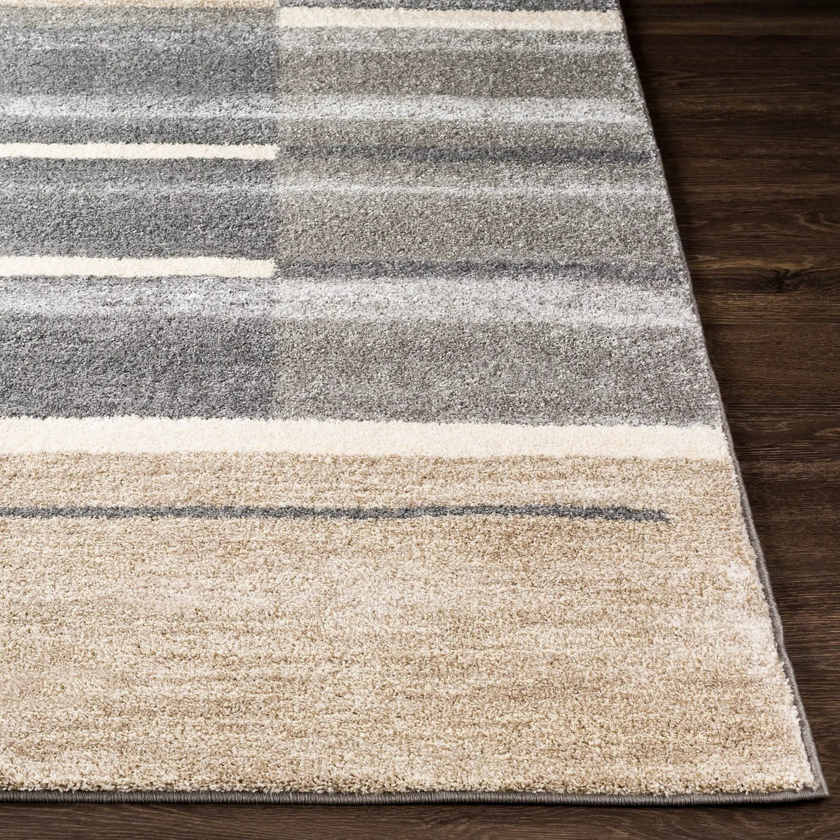 Fowler FOW-1000 Gray Area Rug by LIVABLISS
