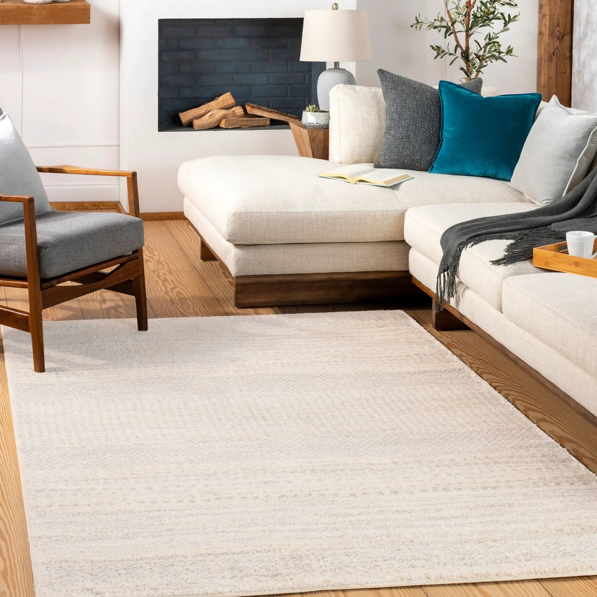 LIVABLISS Fowler FOW-1005 Beige Area Rug