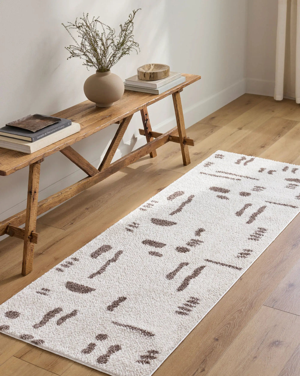LIVABLISS Fossay Shag FSG-2300 Light-Beige Area Rug