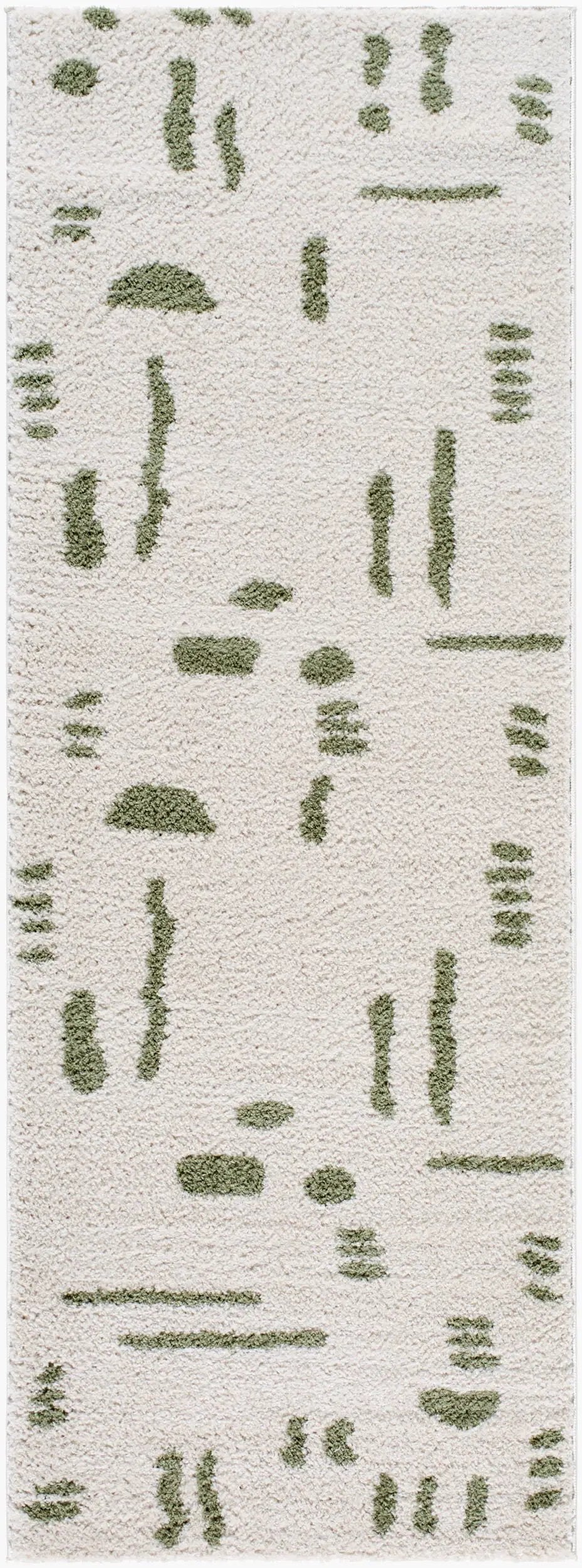 LIVABLISS Fossay Shag FSG-2302 Light-Beige Area Rug