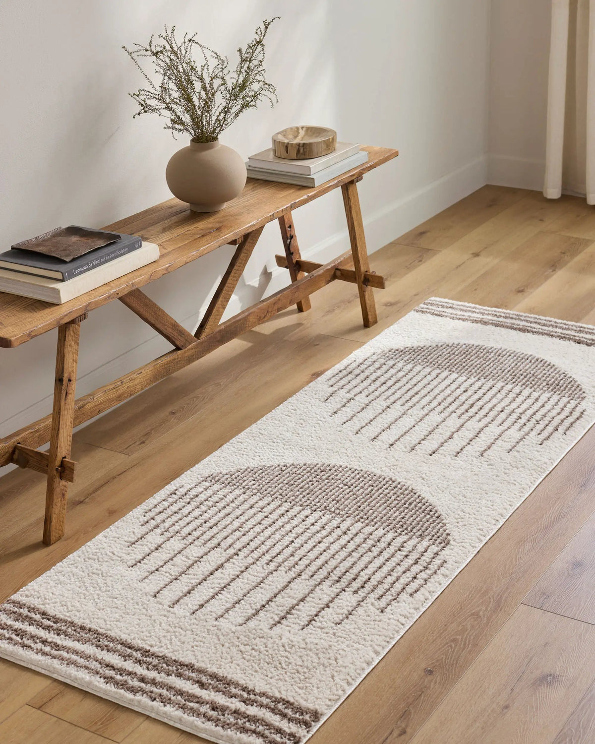 LIVABLISS Fossay Shag FSG-2305 Light-Beige Area Rug