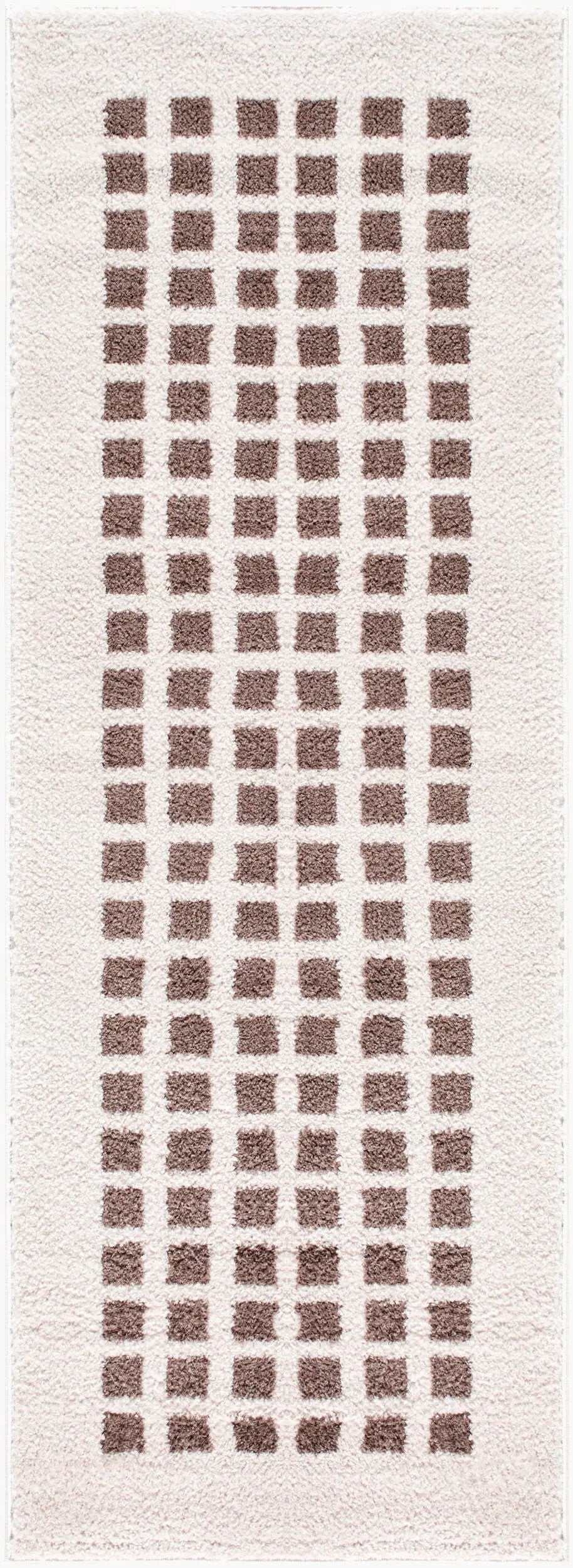 LIVABLISS Fossay Shag FSG-2318 Light-Beige Area Rug