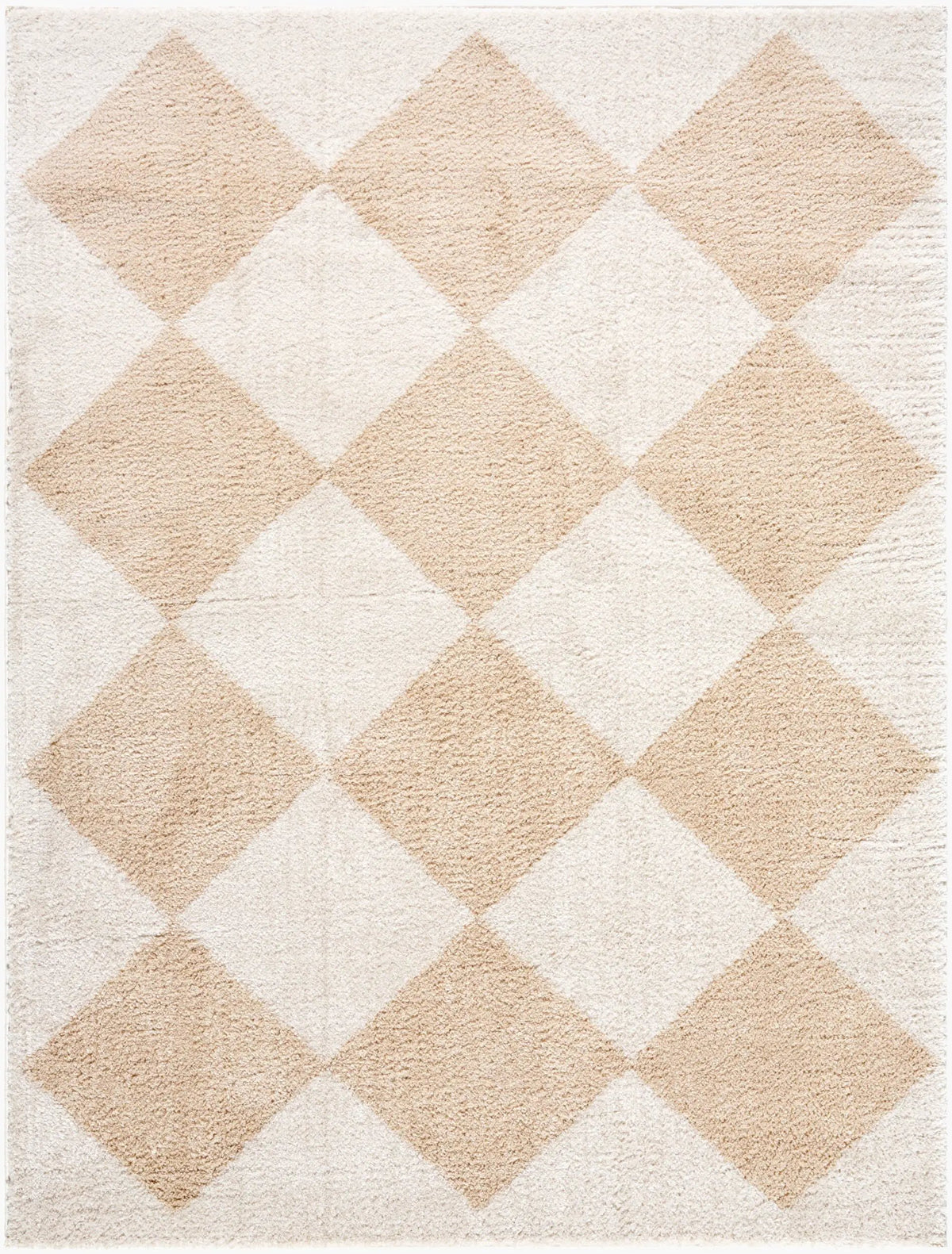 LIVABLISS Fossay Shag FSG-2324 Light-Beige Area Rug