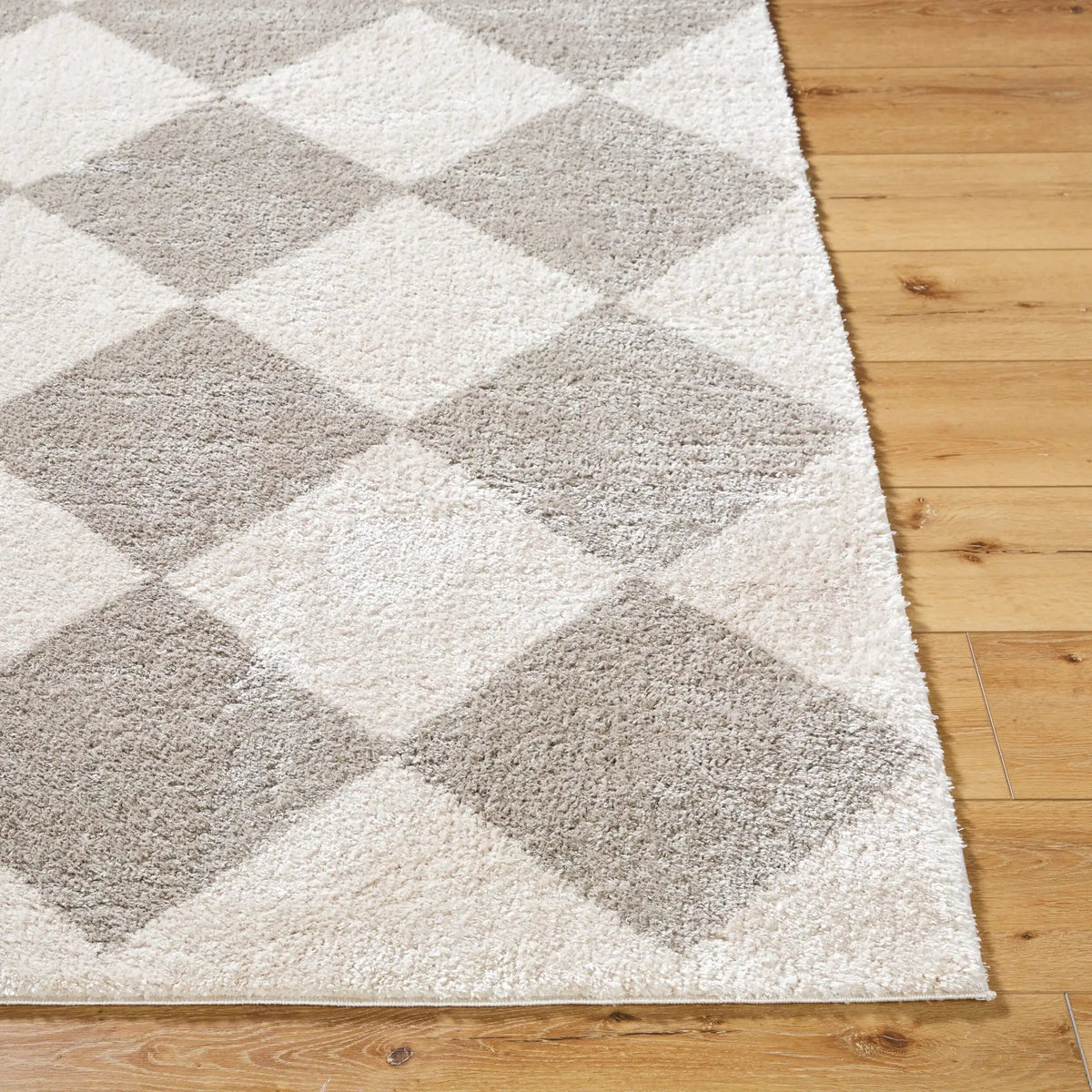 LIVABLISS Fossay Shag FSG-2327 Light-Beige Area Rug