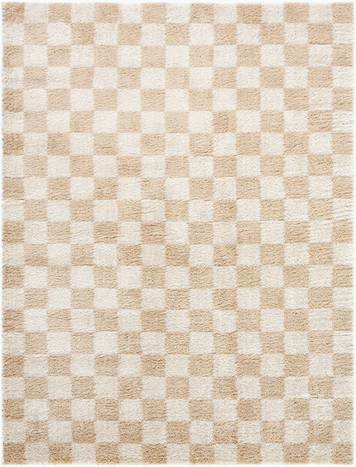 LIVABLISS Fossay Shag FSG-2329 Light-Beige Area Rug