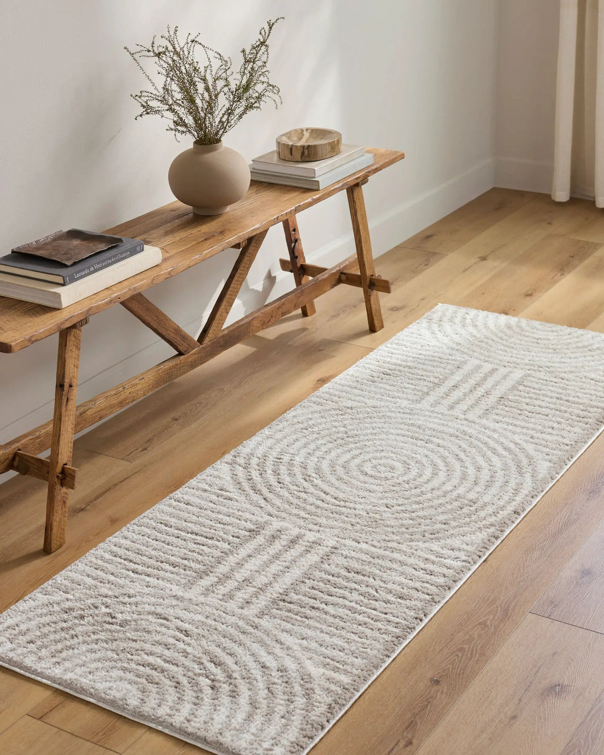 LIVABLISS Fossay Shag FSG-2335 Light-Beige Area Rug