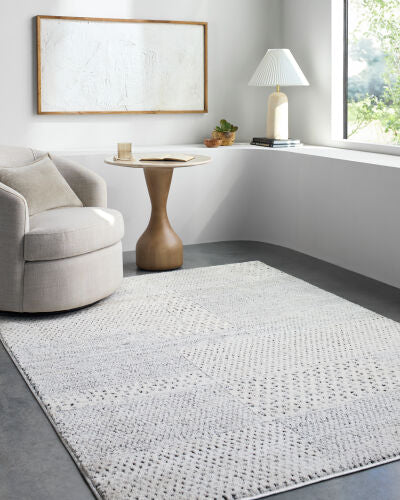 Galey Alix Architect GAAR-2302 Ivory Area Rug by LIVABLISS