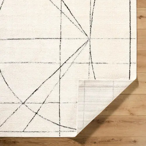 Galey Alix Architect GAAR-2304 Ivory Area Rug by LIVABLISS