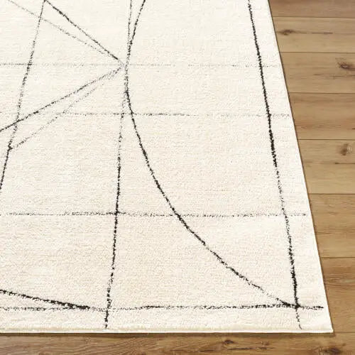Galey Alix Architect GAAR-2304 Ivory Area Rug by LIVABLISS