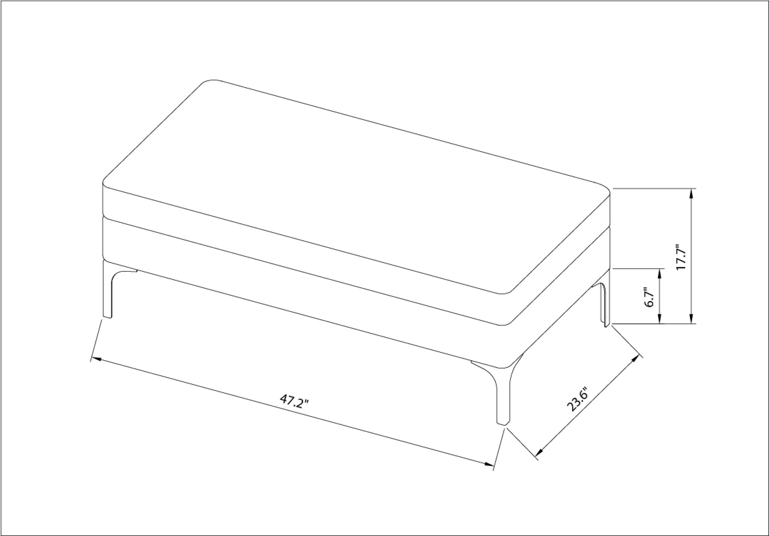 Galey Alix x LIVABLISS Benjamin GABJ-001 Dining Bench