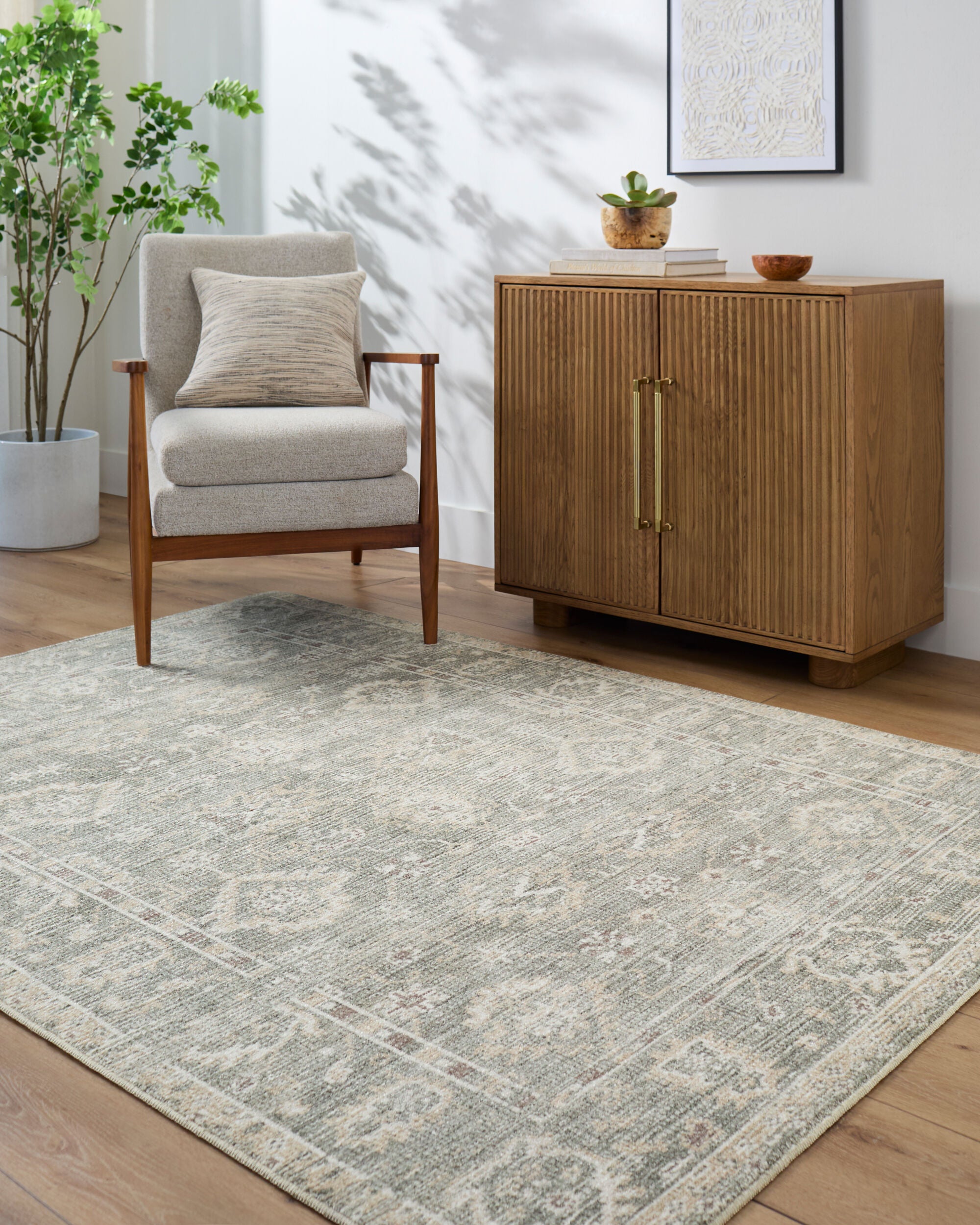 Galey Alix x Livabliss Collins Avenue GACA-2300 Dusty Sage Area Rug