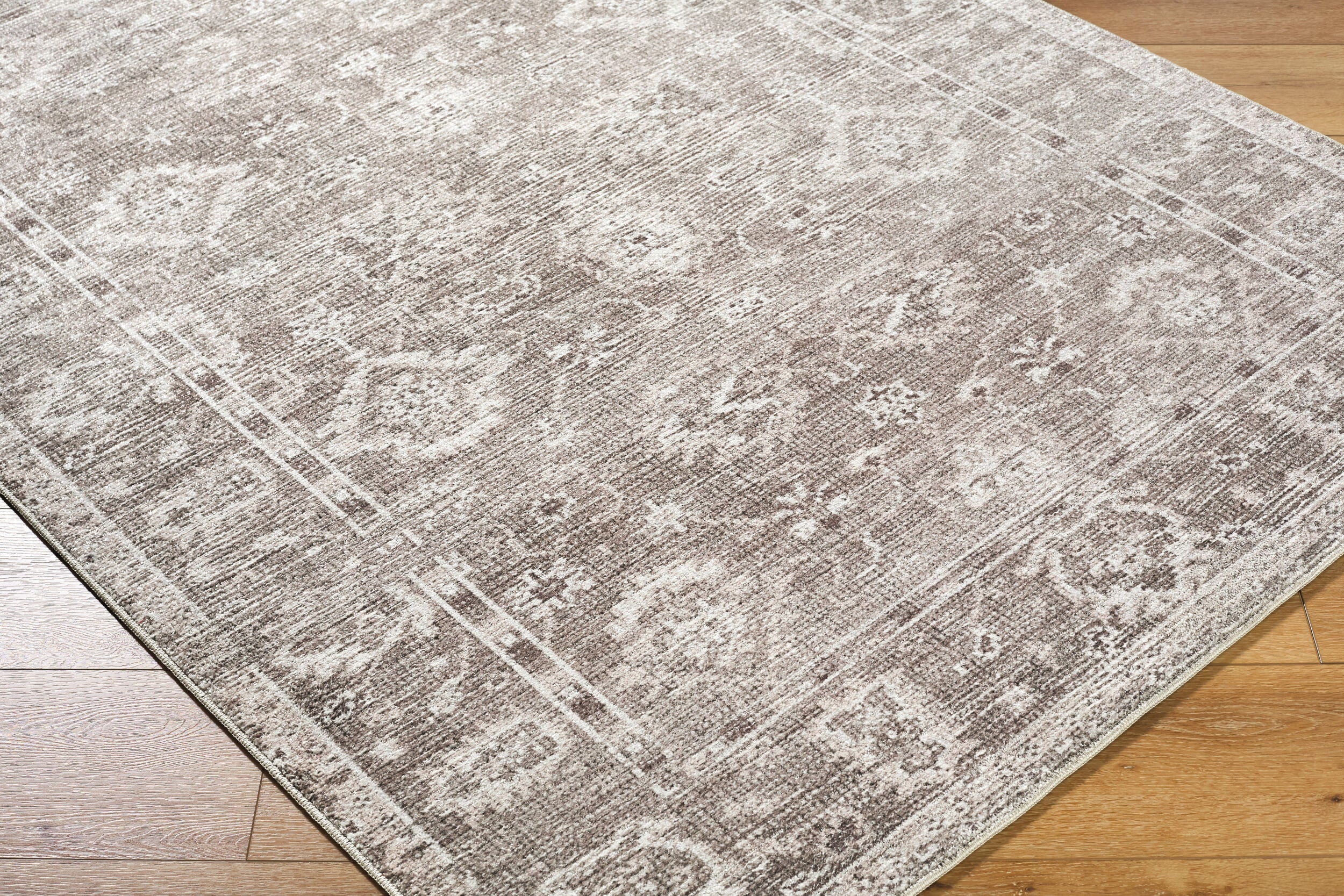 Galey Alix x Livabliss Collins Avenue GACA-2301 Brown Area Rug