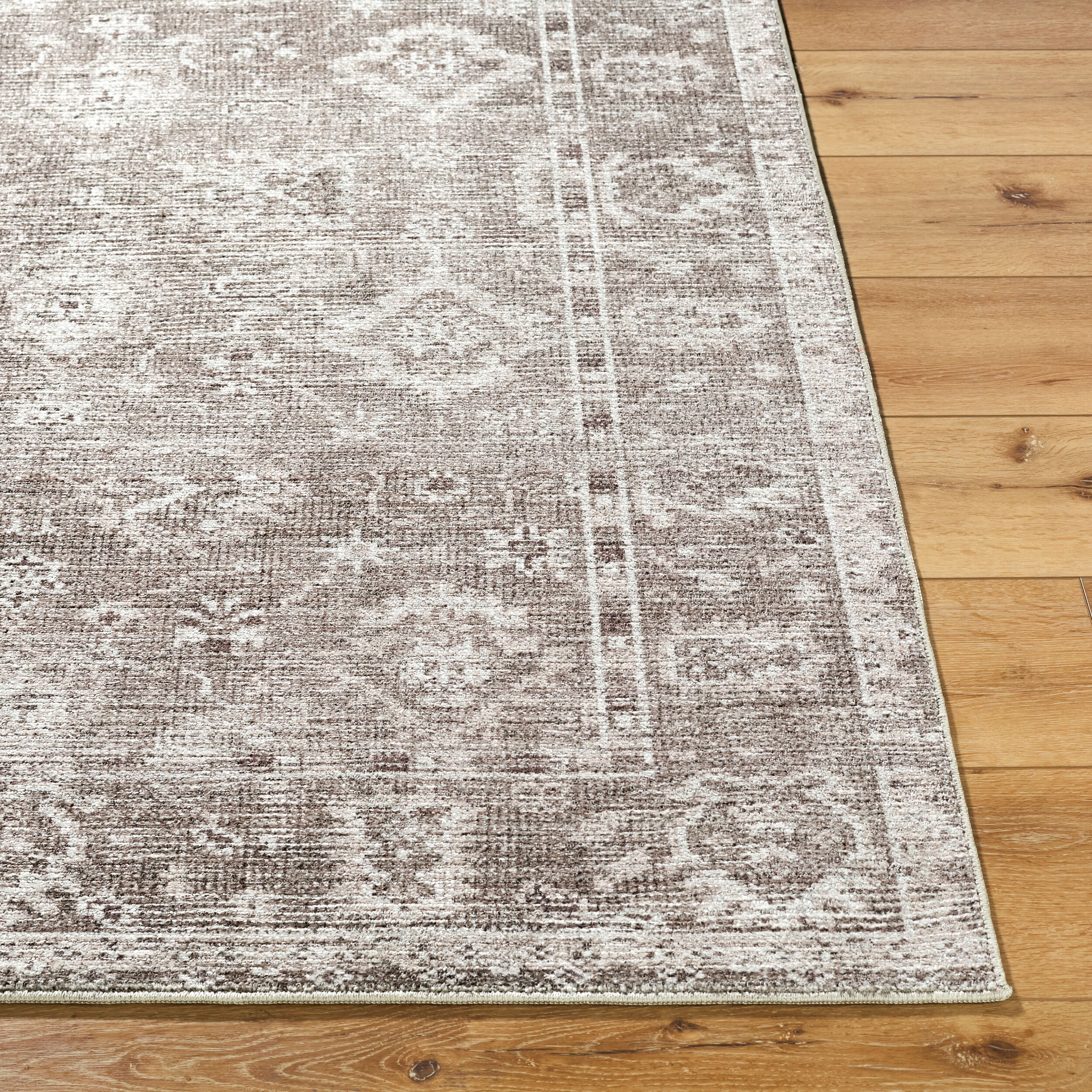 Galey Alix x Livabliss Collins Avenue GACA-2301 Brown Area Rug