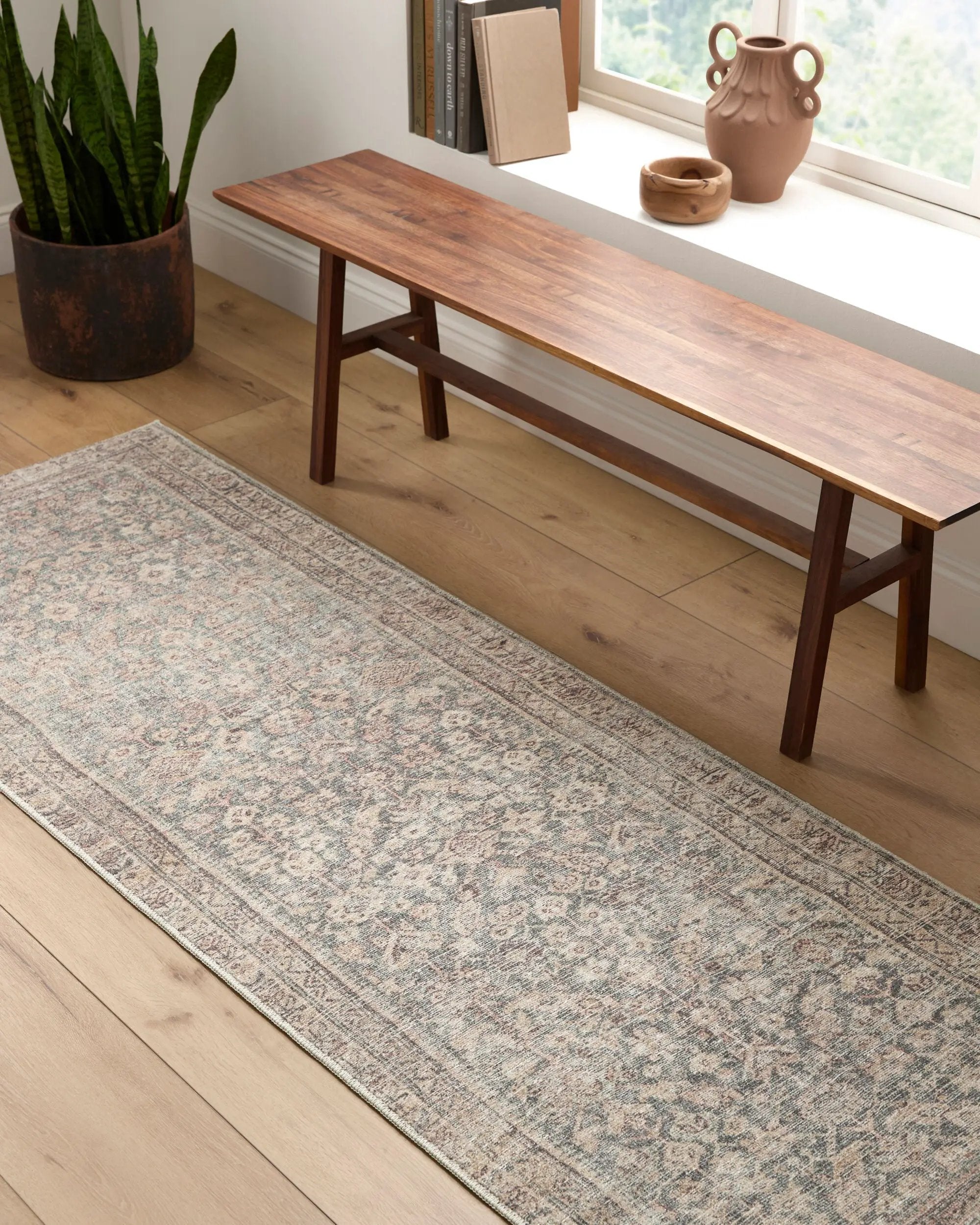 Collins Avenue GACA-2302 Dark Green Area Rug by Galey Alix x LIVABLISS