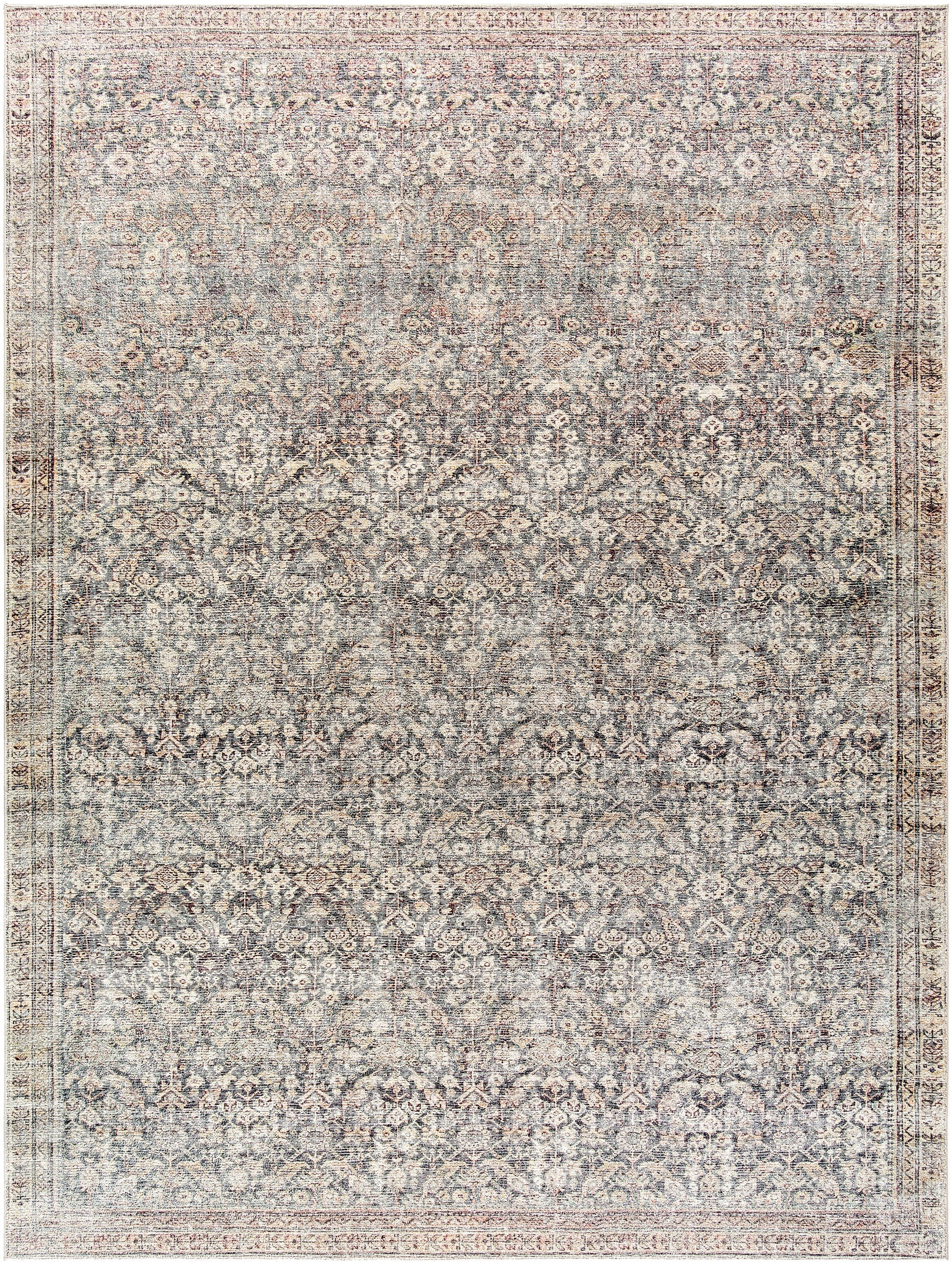 Galey Alix x Livabliss Collins Avenue GACA-2302 Dark Green Area Rug