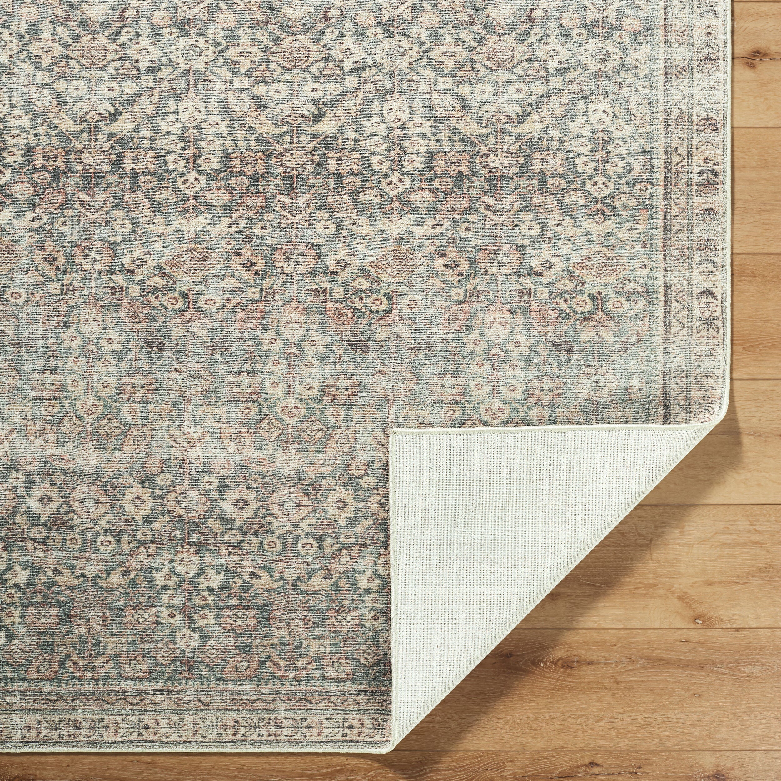 Galey Alix x Livabliss Collins Avenue GACA-2302 Dark Green Area Rug