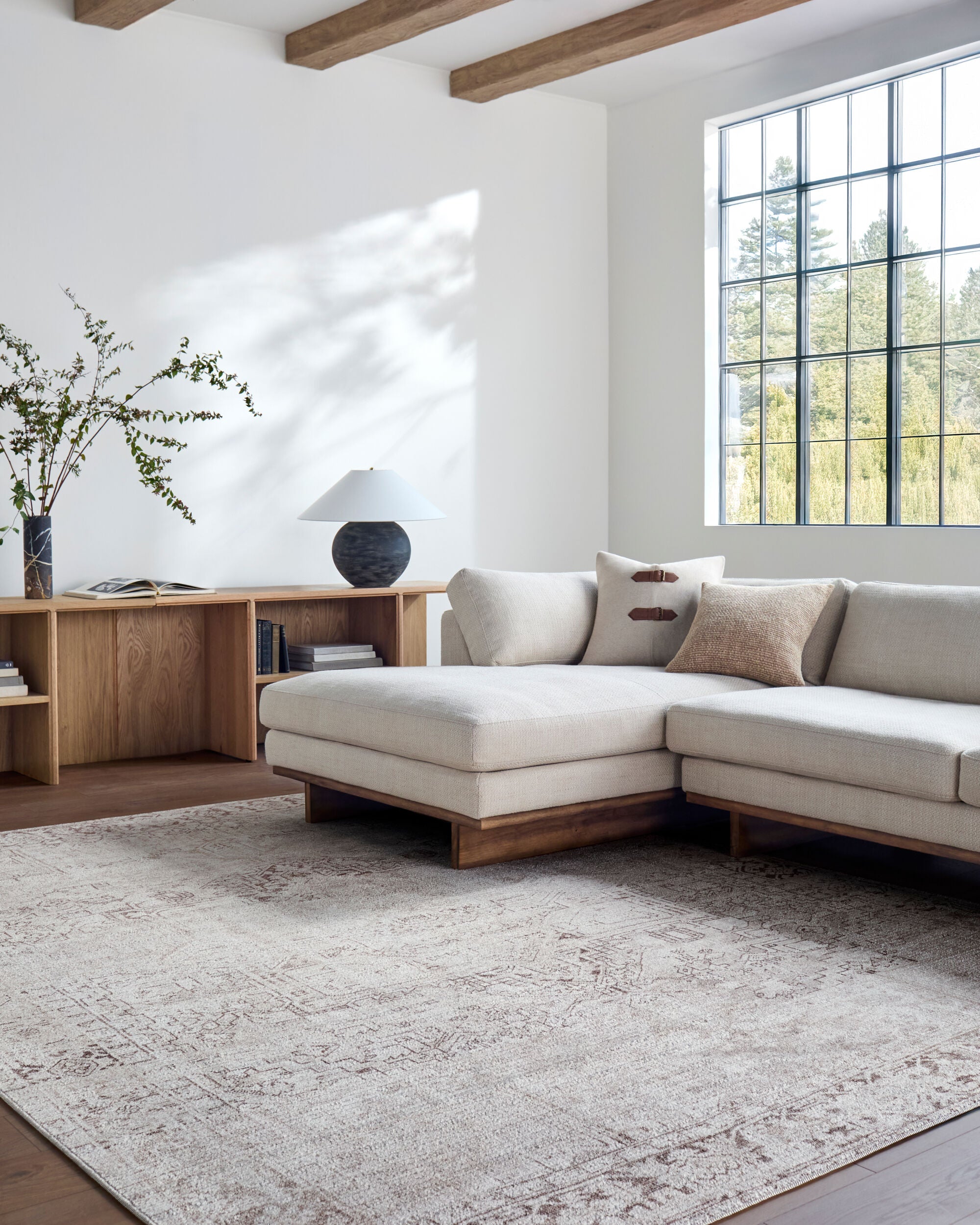 Galey Alix x Livabliss Collins Avenue GACA-2304 Ivory Area Rug