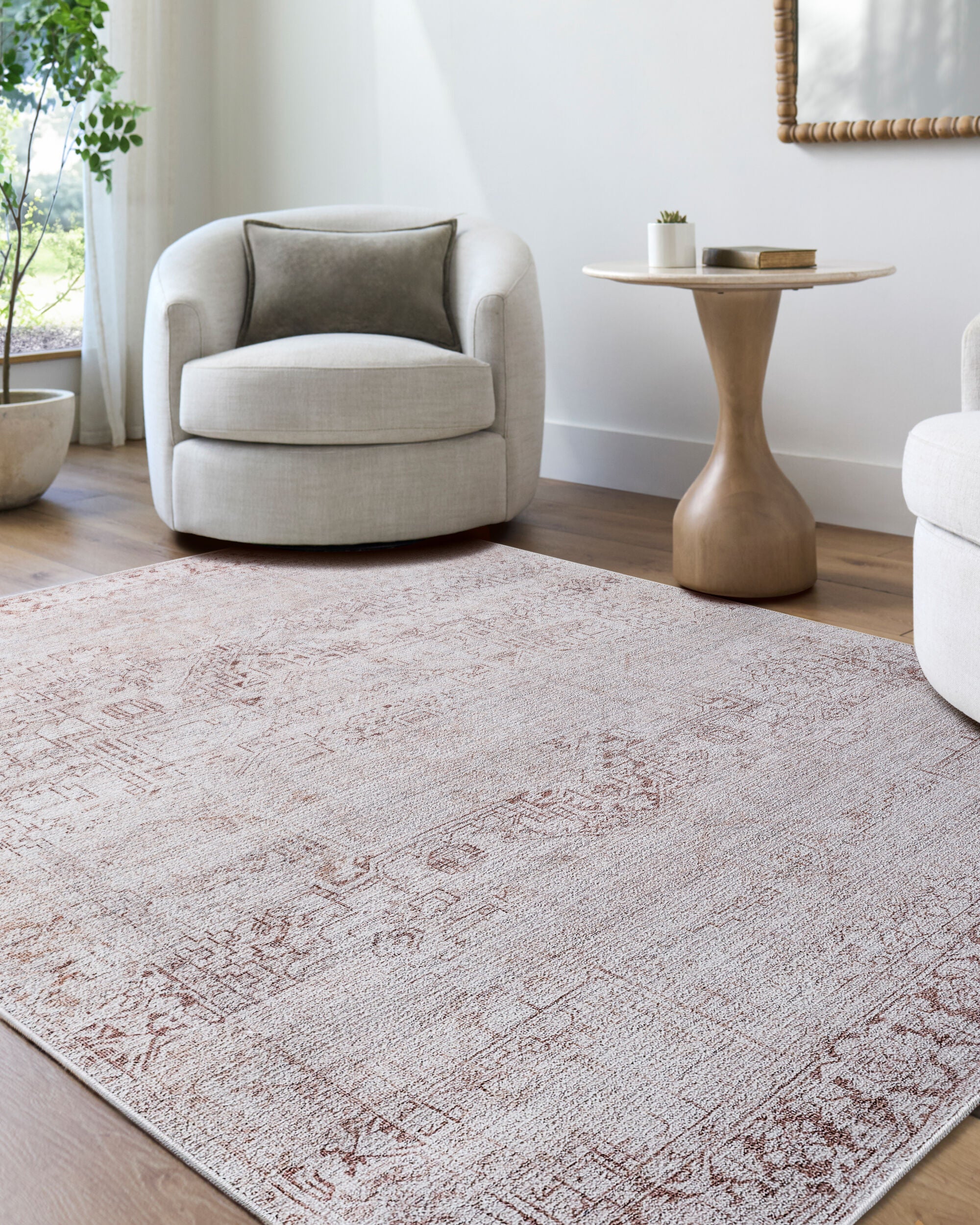 Galey Alix x Livabliss Collins Avenue GACA-2304 Ivory Area Rug