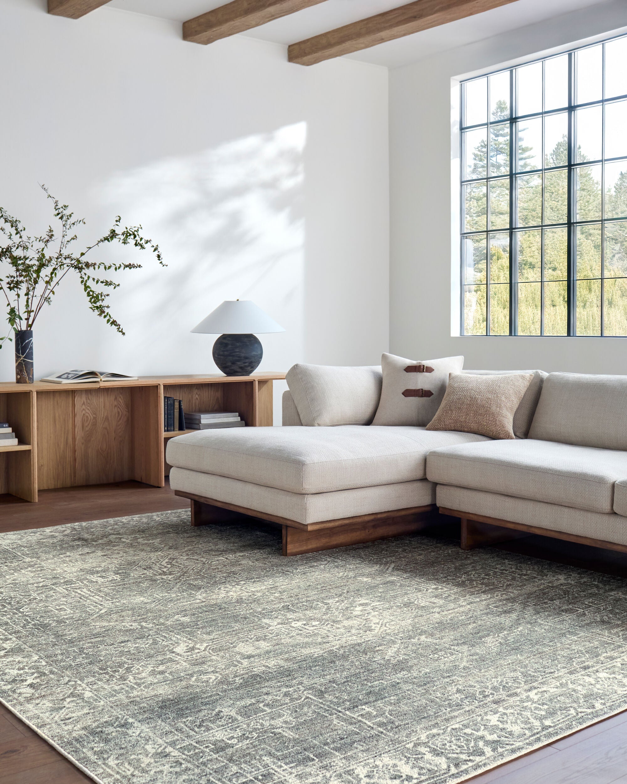 Galey Alix x Livabliss Collins Avenue GACA-2306 Brown Area Rug