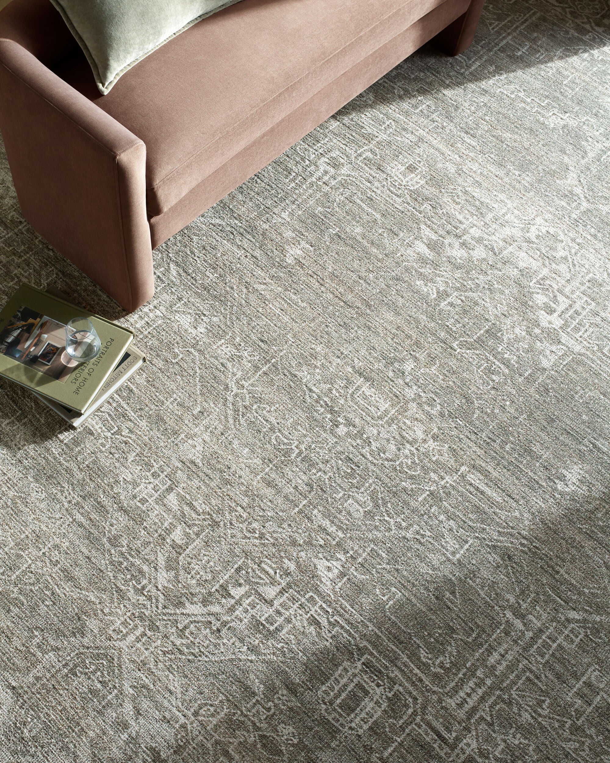 Galey Alix x Livabliss Collins Avenue GACA-2306 Brown Area Rug