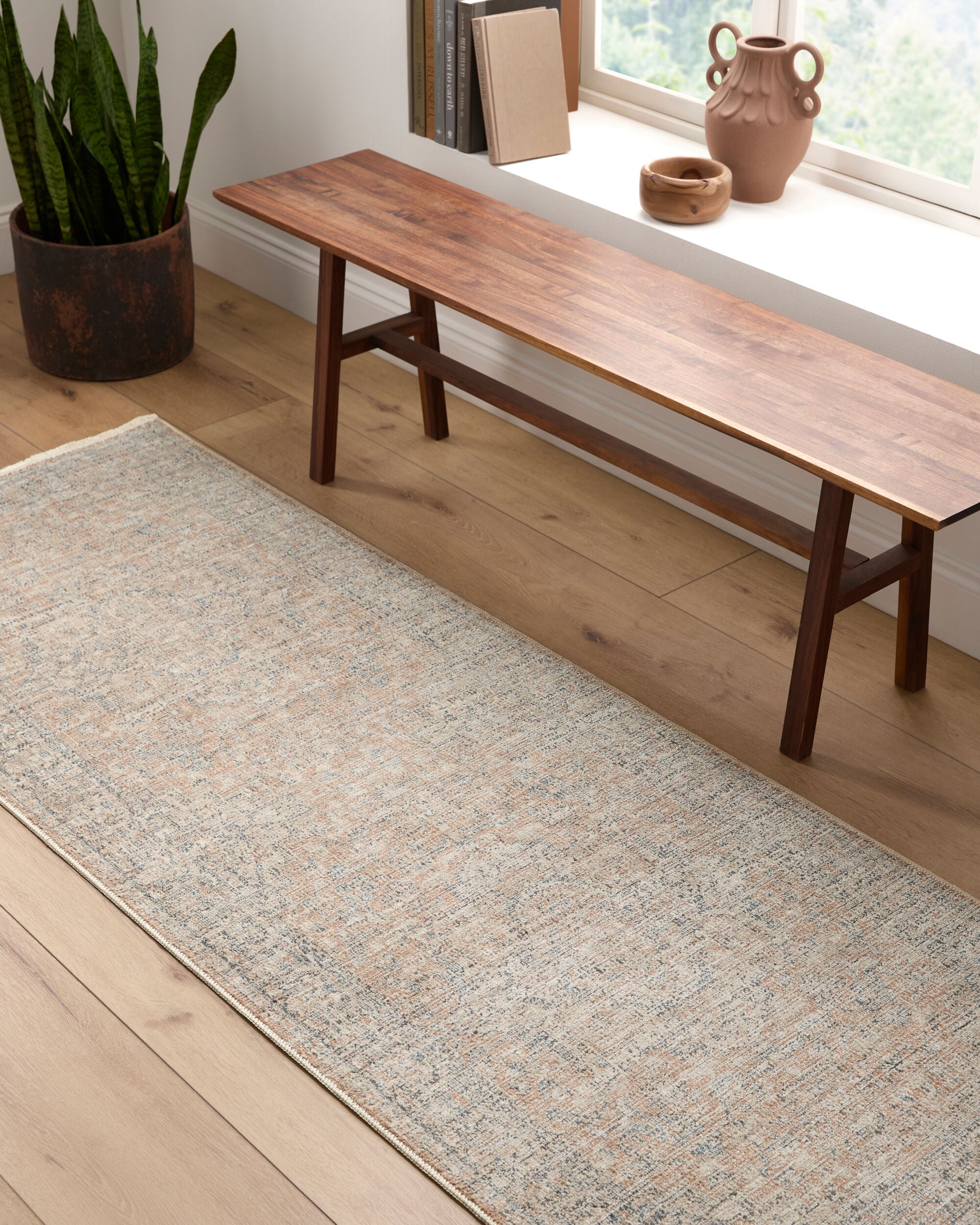 Galey Alix x LIVABLISS Maria Elena GADA-2302 Brown Area Rug