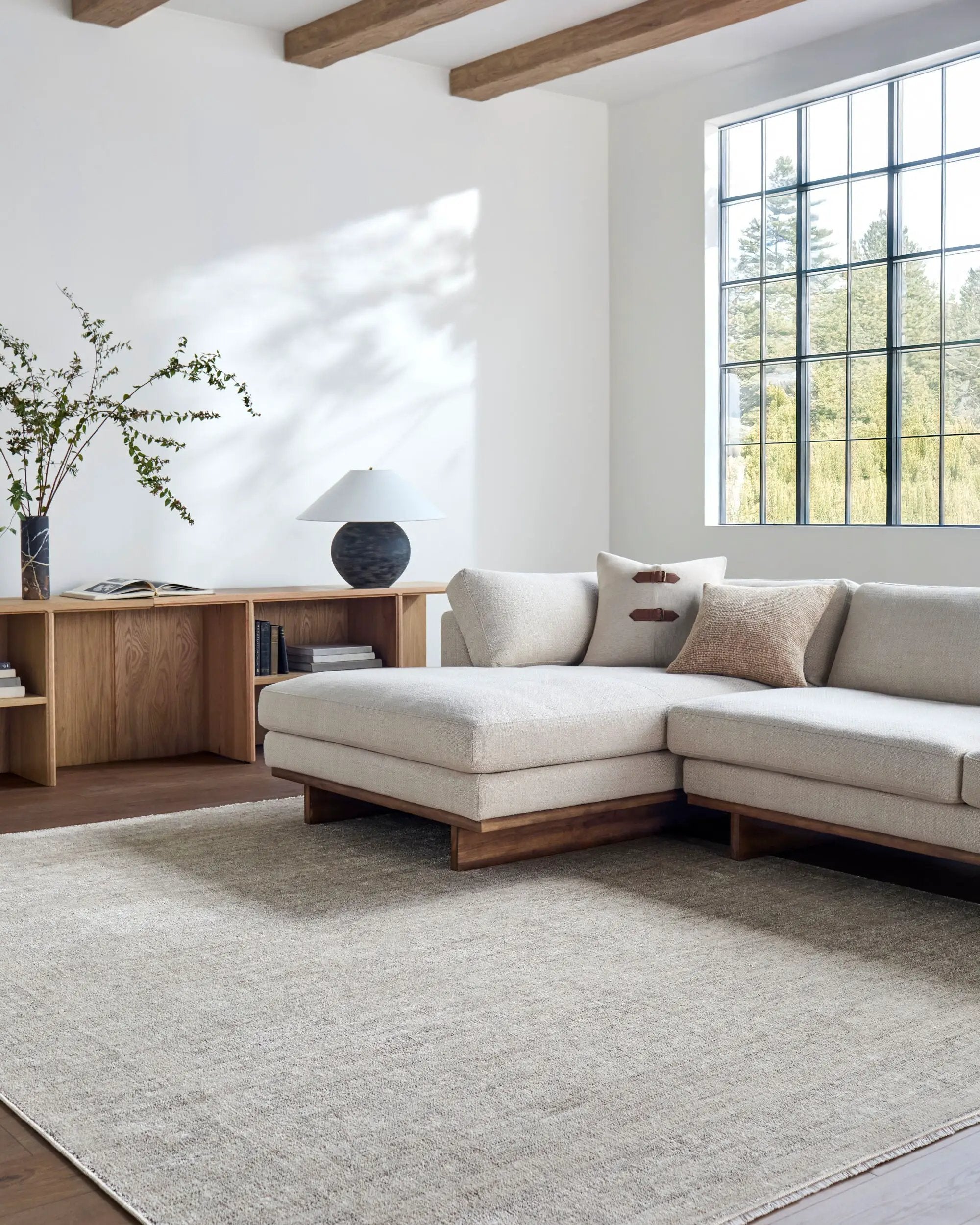 Maria Elena GADA-2304 Ivory Area Rug by Galey Alix x LIVABLISS