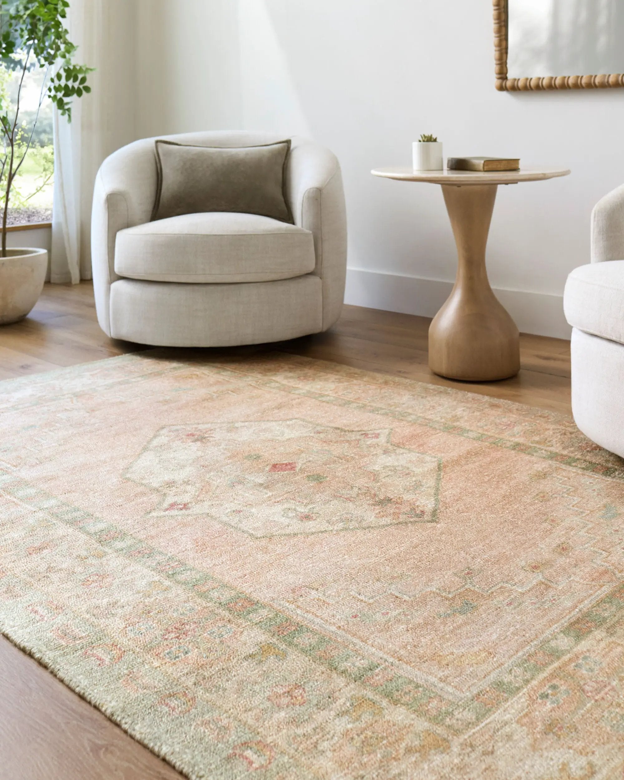 Luciana GALU-2301 Sage Area Rug by Galey Alix x LIVABLISS