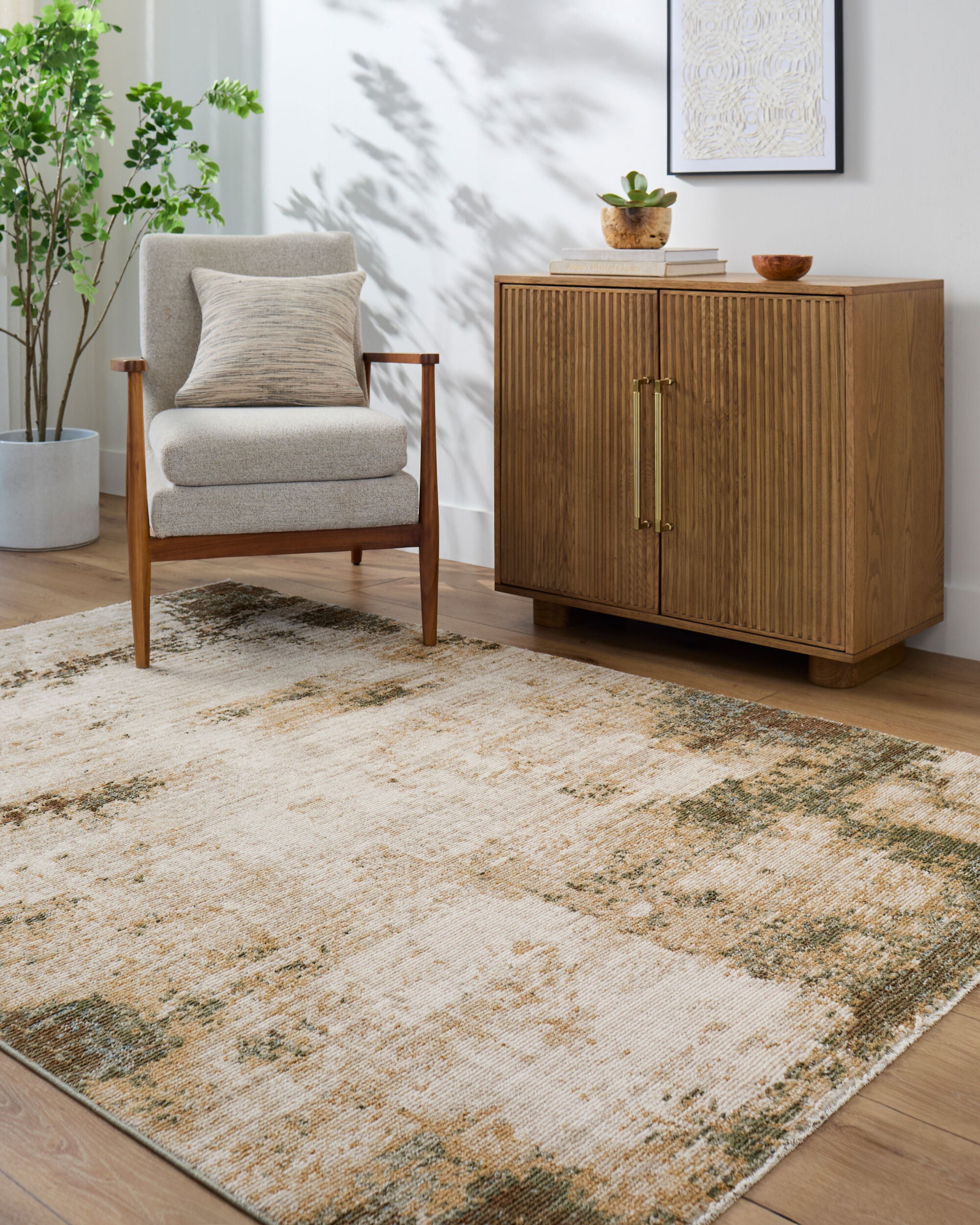 Galey Alix Myrtle Avenue GAMY-2302 Taupe Area Rug