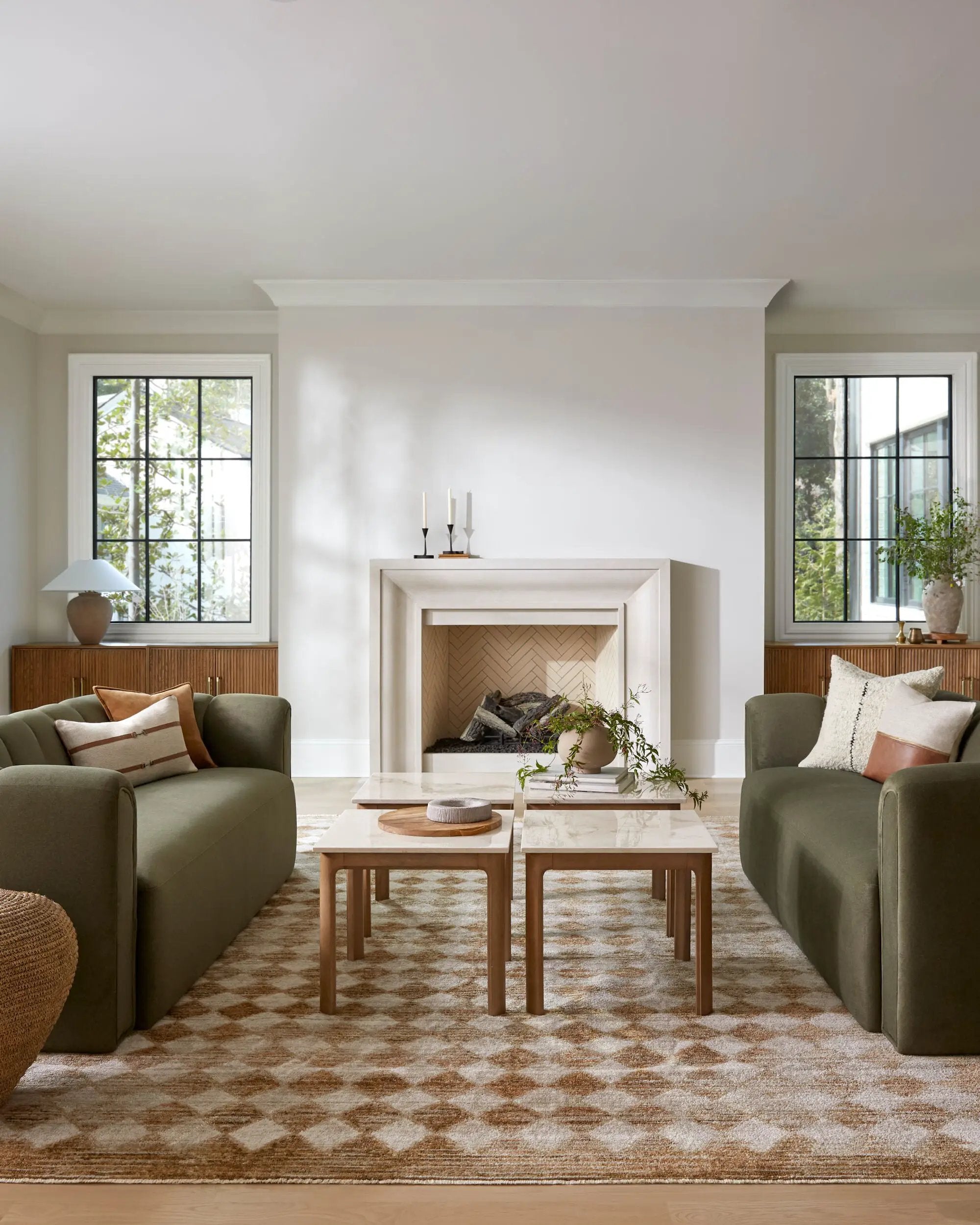 Myrtle Avenue GAMY-2304 Brown Area Rug by Galey Alix x LIVABLISS