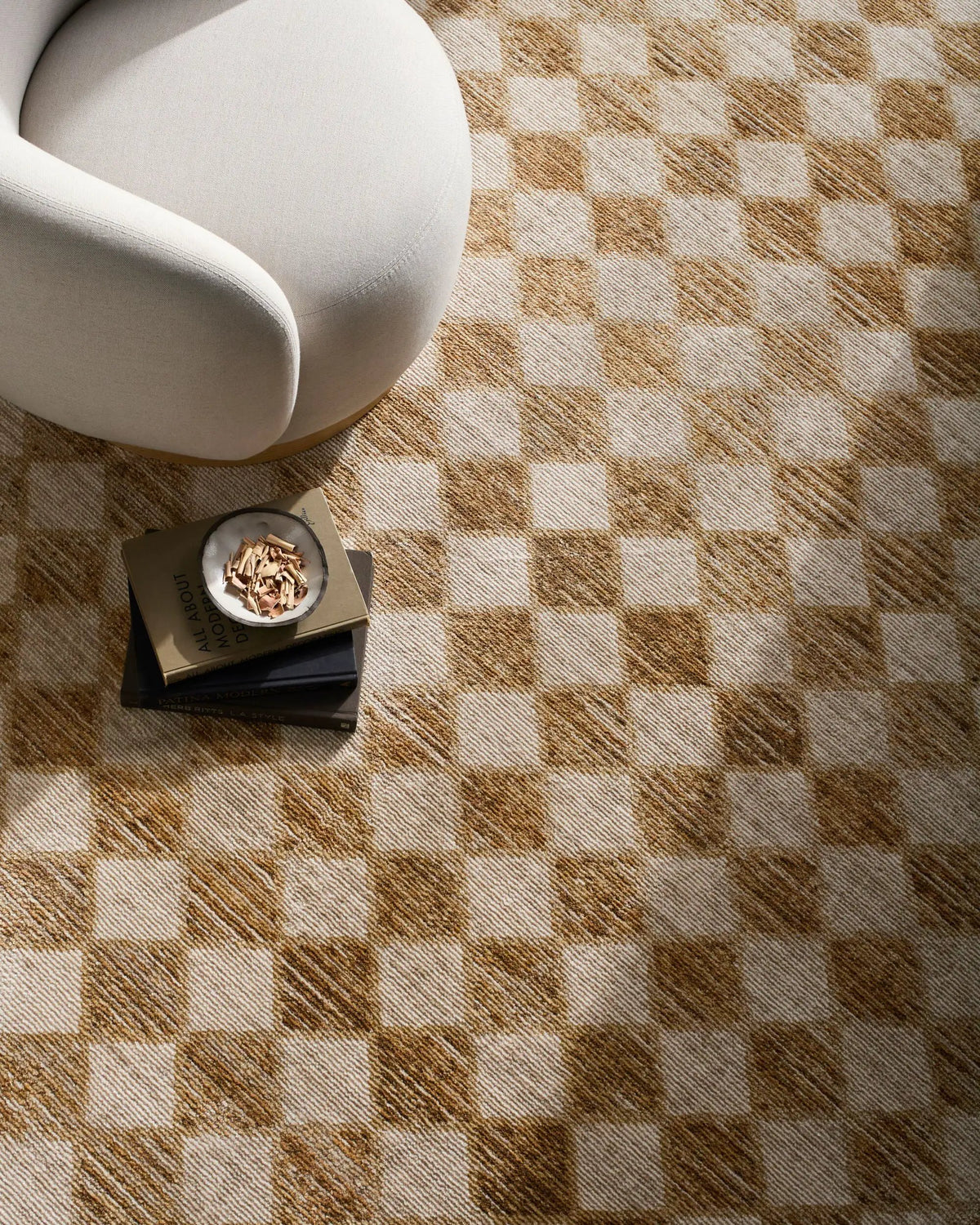 Myrtle Avenue GAMY-2304 Brown Area Rug by Galey Alix x LIVABLISS