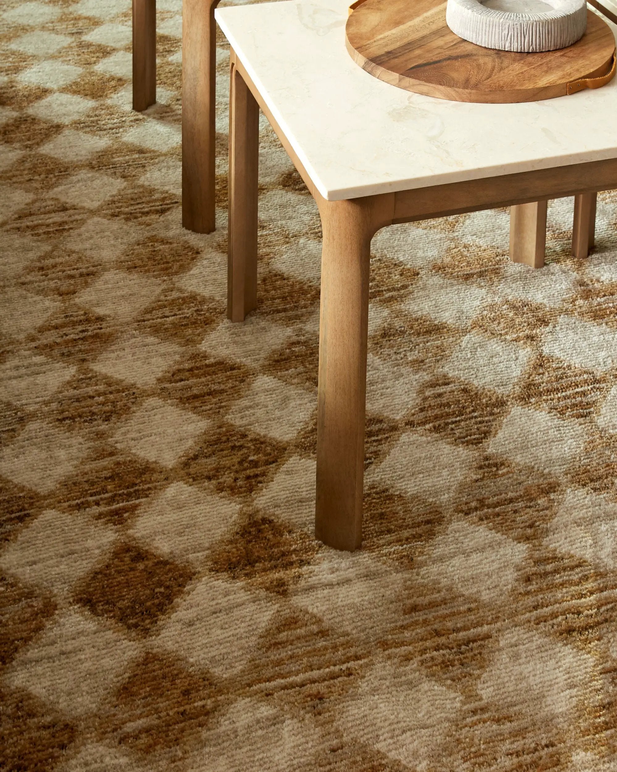 Myrtle Avenue GAMY-2304 Brown Area Rug by Galey Alix x LIVABLISS