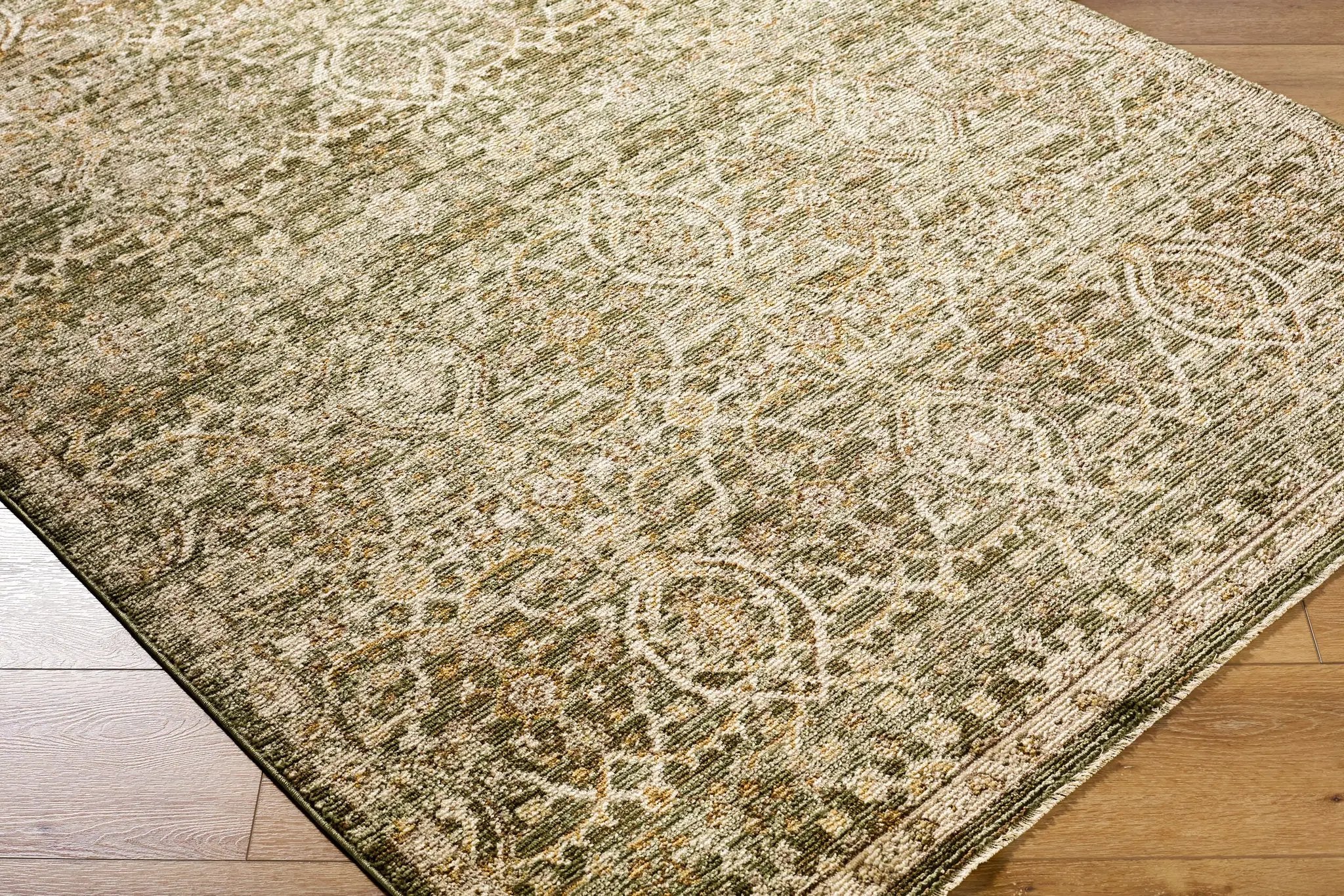 Myrtle Avenue GAMY-2305 Olive Area Rug by Galey Alix x LIVABLISS