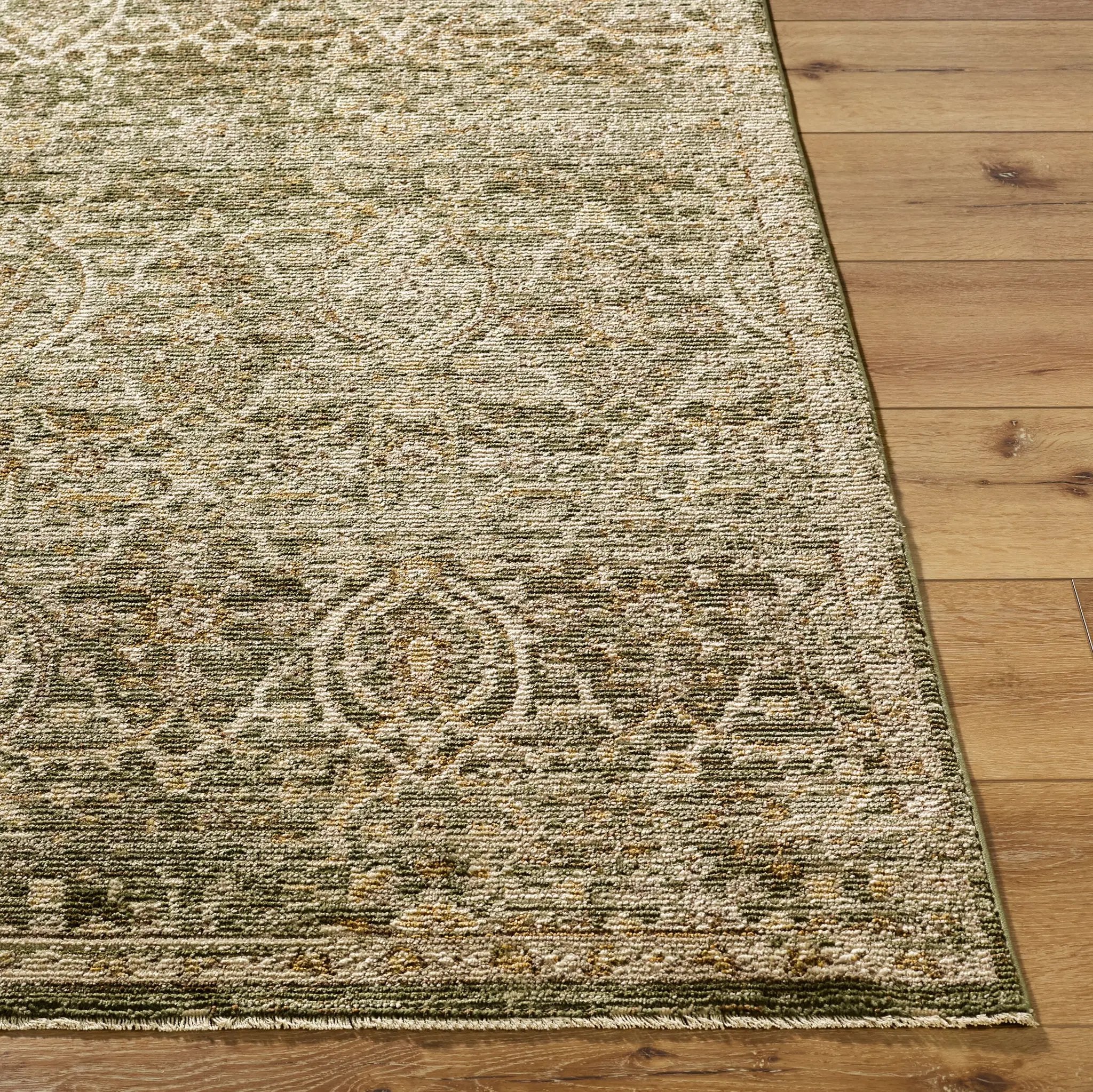 Myrtle Avenue GAMY-2305 Olive Area Rug by Galey Alix x LIVABLISS
