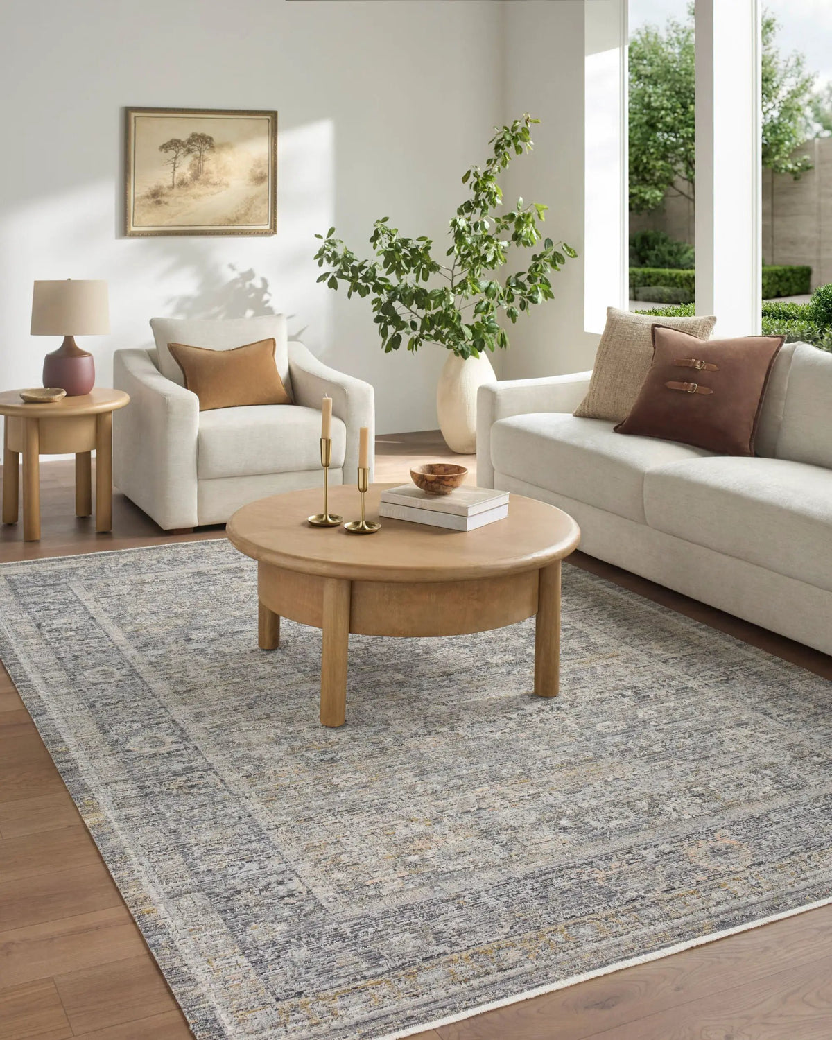 Livabliss x Galey Alix Neiland GANL-2300 Ink-Blue Area Rug