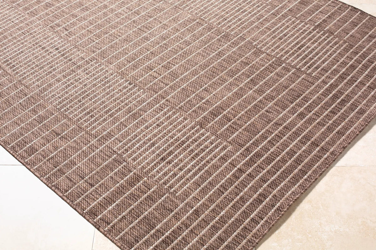 Livabliss x Galey Alix Rye GARY-2301 Dark-Brown Area Rug