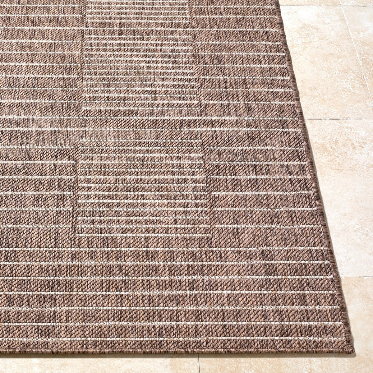 Livabliss x Galey Alix Rye GARY-2301 Dark-Brown Area Rug