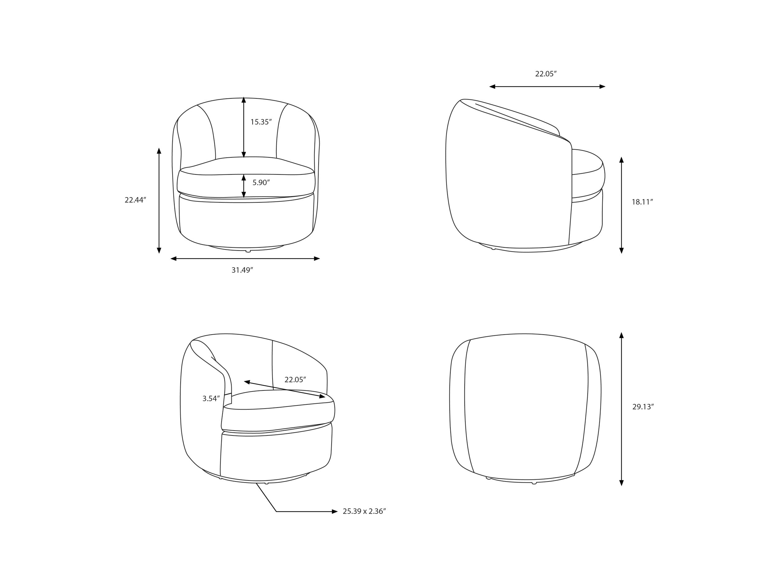 Galey Alix x LIVABLISS Sweeting GAST-001 Accent Chair